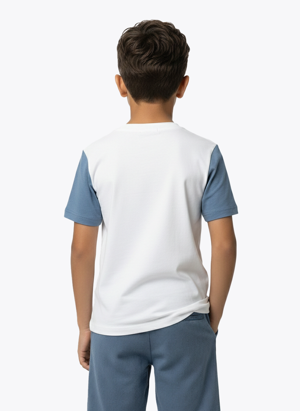 Boys Crew Neck T-shirt - White
