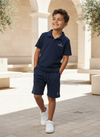 Boys Short set - Dark Navy