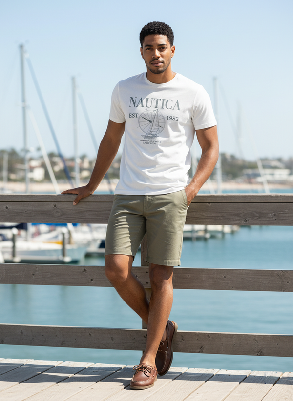 Men's Short Sleeve T-shirt - White