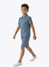 Boys Short set - Blue