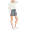 SUSTAINABLE PO BORDWALK GINGHAM LINEN BLEND SHORT