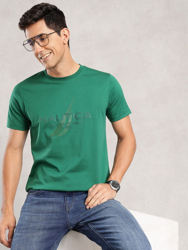 Men's Graphic T-Shirt - Emerald Green