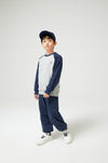 Solid Knitted Kid's Trouser