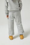 Solid Knitted Kid's Trouser