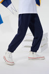 Solid Navy kid's trouser