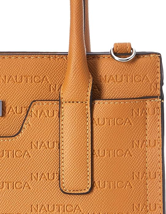 Nautica Embossed Logo Satchel