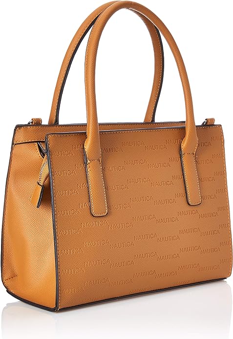 Nautica Embossed Logo Satchel