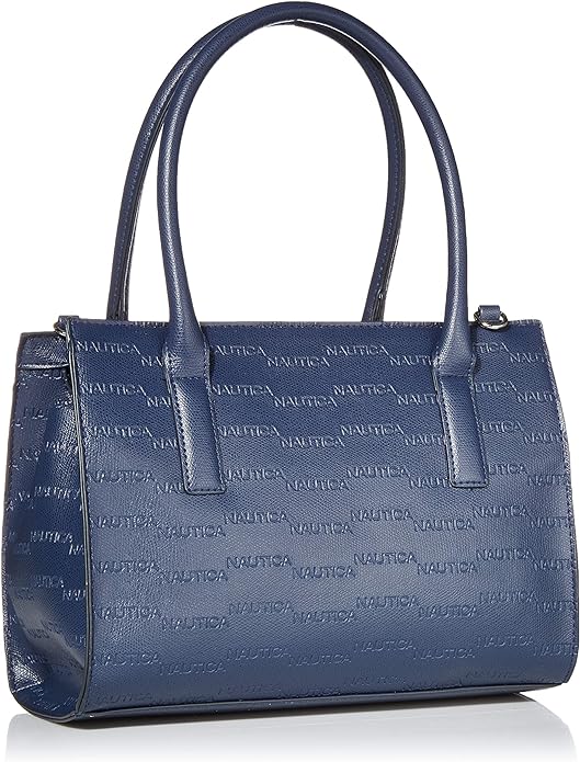 Nautica Embossed Logo Satchel