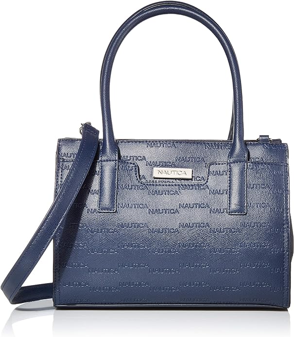 Nautica Embossed Logo Satchel