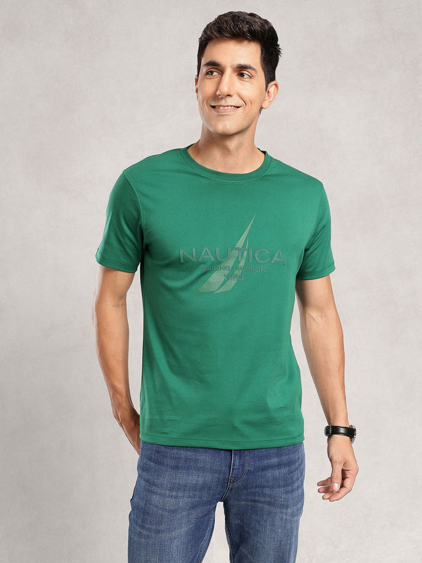 Men's Graphic T-Shirt - Emerald Green