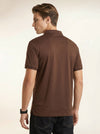 Men's Polo T-Shirt - Dark Brown