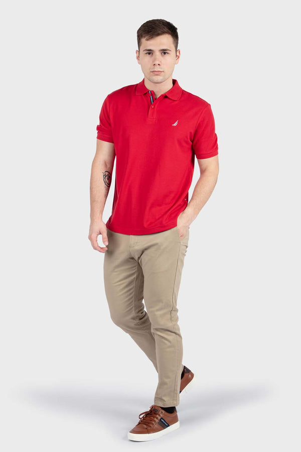 Men's Deck Solid Polo