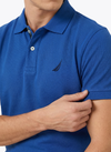 Men's Solid Polo - Surf the Web