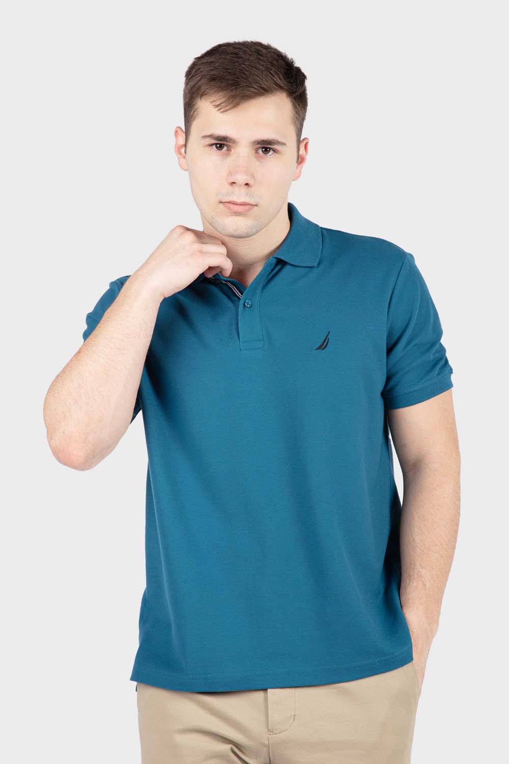 Men's Deck Solid Polo