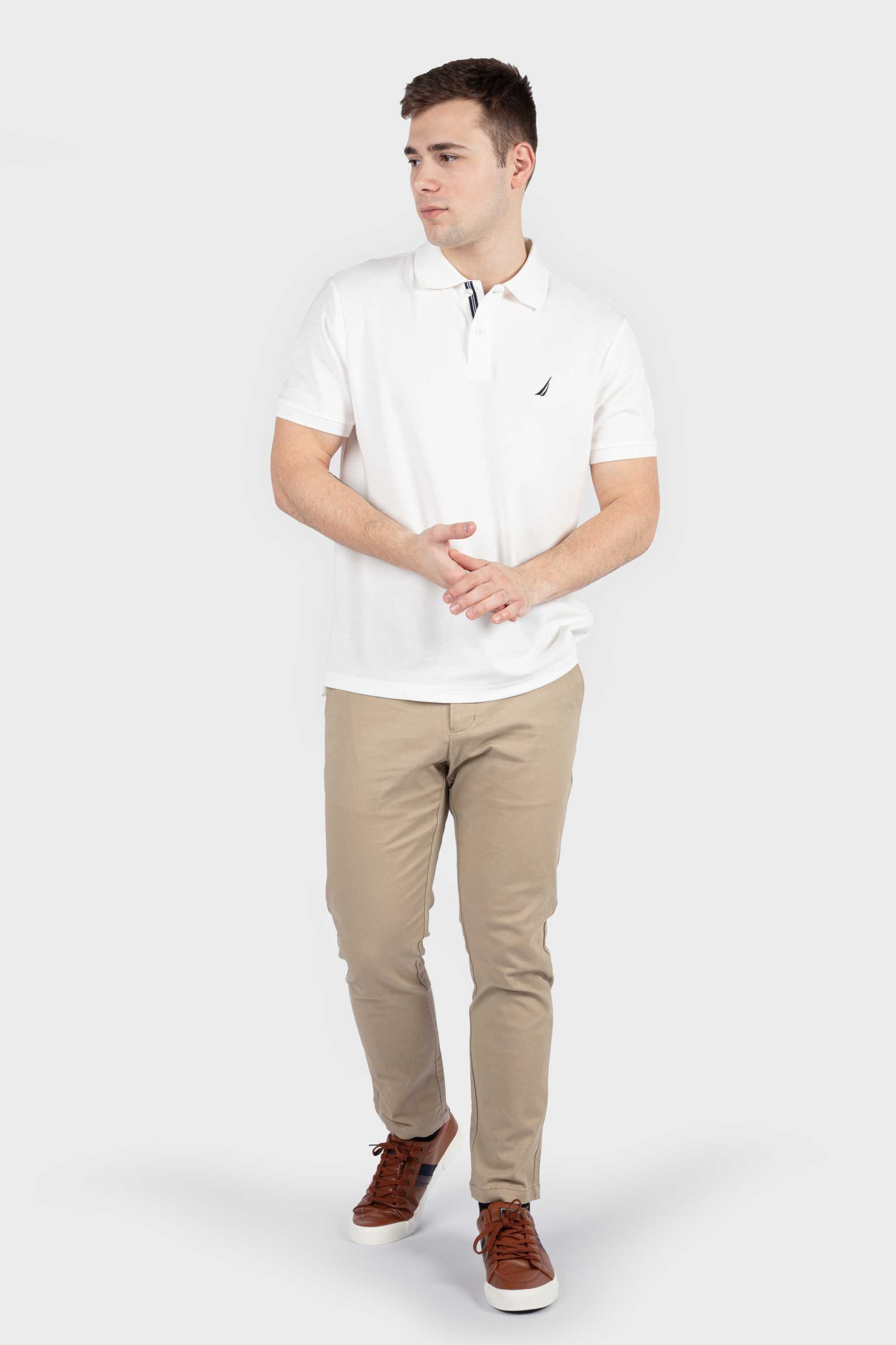 Men's Deck Solid Polo