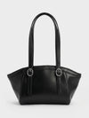 AMY Shoulder Bag - BLACK