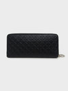 JOY Zip-Around Long Wallet - BLACK