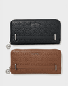 JOY Zip-Around Long Wallet - BLACK