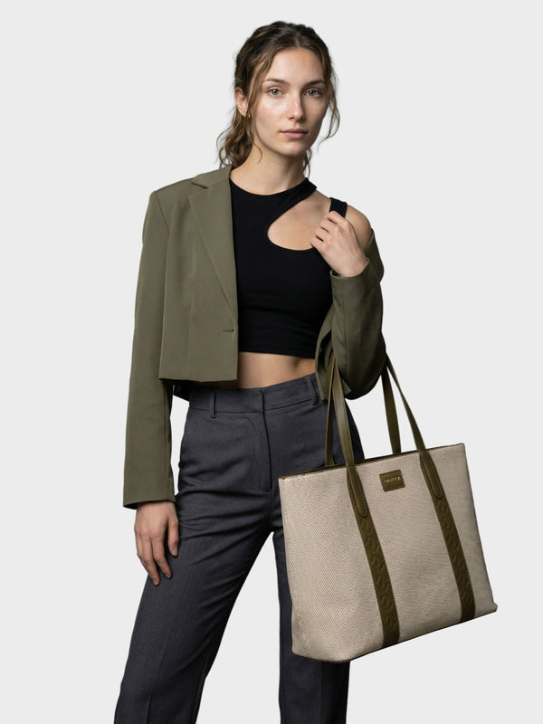 LILY Tote Bag - Olive Green