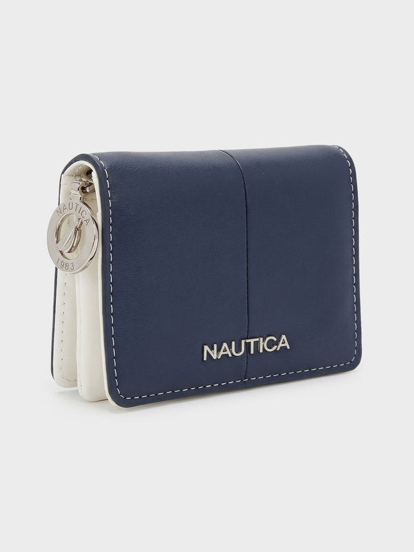 NORA Bi-Fold Wallet - BLUE