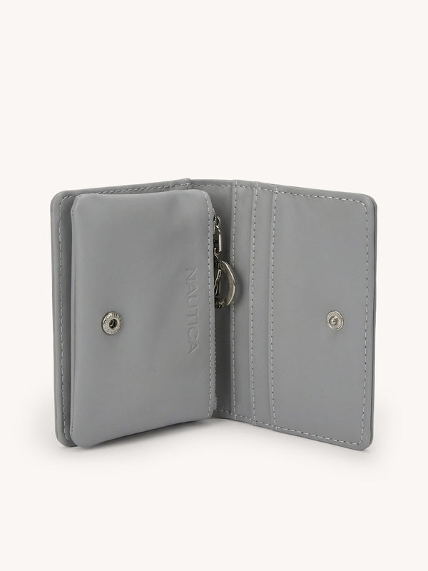 NORA Bi-Fold Wallet - GREY