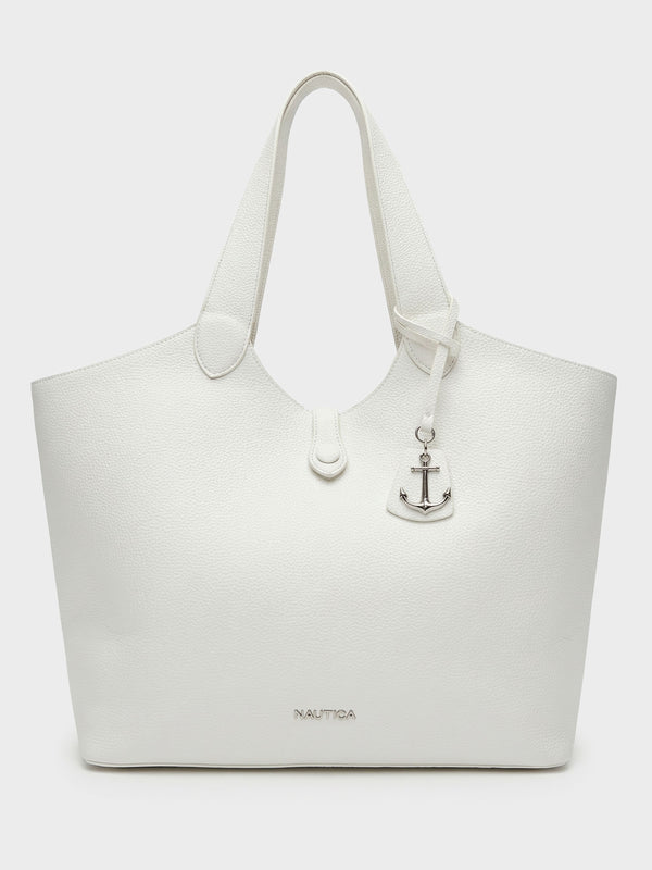 RIANA Tote Bag - White