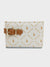 SUG Bi-Fold Monogram Wallet - WHITE