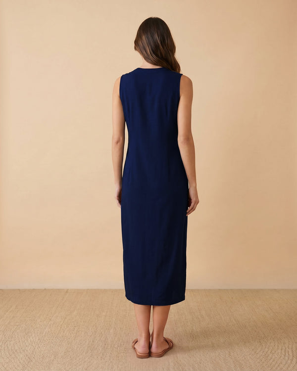 Women's Maxi Dress - NAVY