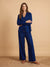 Women's Long Sleeve Shirt - NAVY