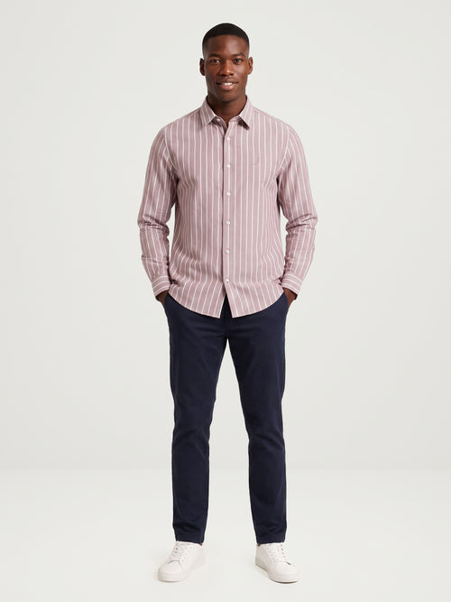 Men's Dyed Long Sleeve Shirt
