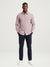 Men's Dyed Long Sleeve Shirt - Mauve