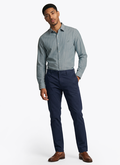 Men's Dyed Long Sleeve Shirt