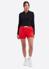 The Halley Cropped Long Sleeved Polo