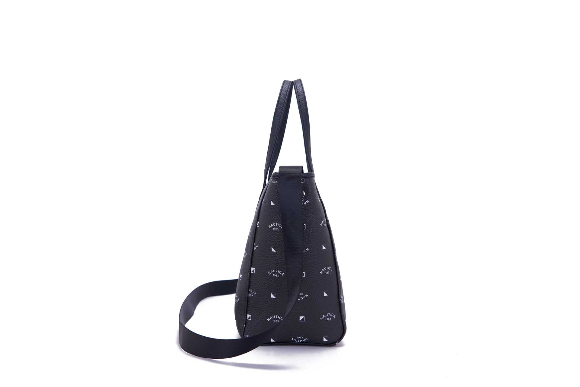 Nautica Embossed Logo Tote Bag