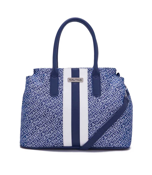 Nautica Lakeside Signature Jacquard Tote Bag