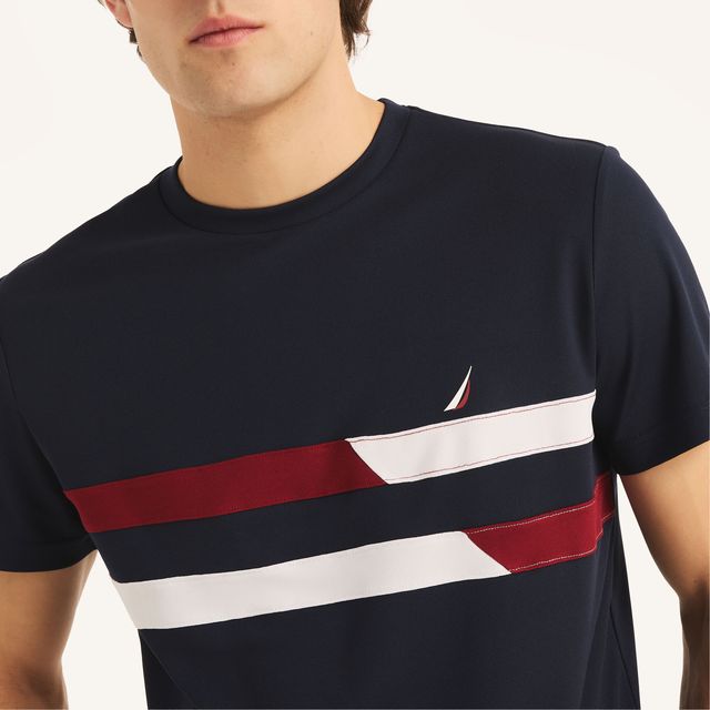 Navtech Sustainably Crafted Crewneck Colorblock T-Shirt