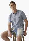 Men's Short Sleeve Casual Tee - Blue