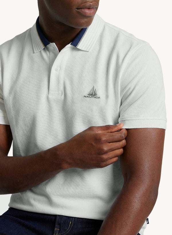 Men's Short Sleeve Casual Tee - Off white