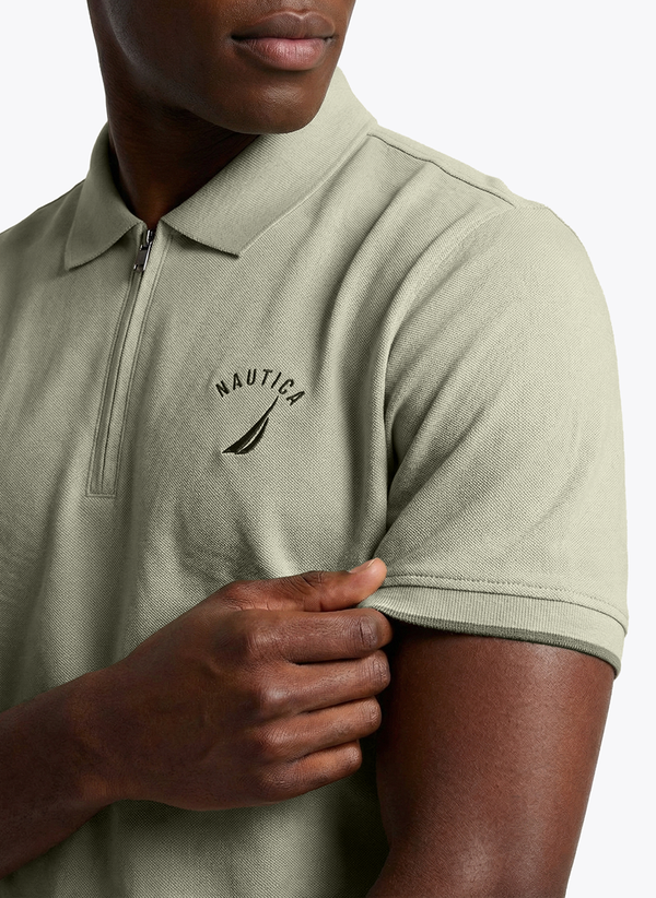 Men's Short Sleeve Casual Tee - Moss Grey