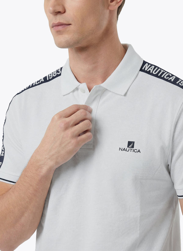 Men's Short Sleeve Casual Tee - White