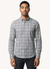 Men's Dyed Long Sleeve Shirt - Powder Grey
