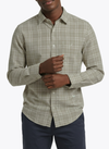 Men's Dyed Long Sleeve Shirt - Sand