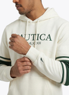 Men's Long sleeve Hoodie - Whispher White