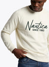 Men's Long Sleeve Sweatshirt - Whispher White