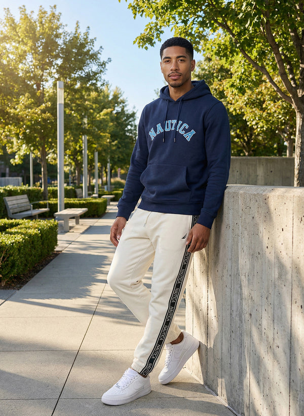 Men's Long sleeve Hoodie - Navy