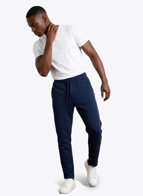 Men's J-class logo casual Jogger - Navy