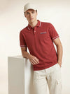 Men's Polo T-Shirt - Rust