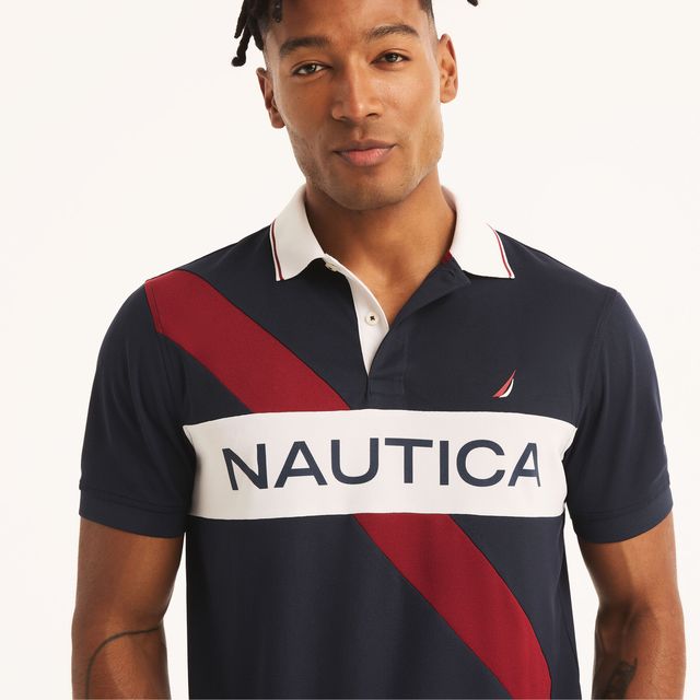 Navtech Sustainably Crafted Classic Fit Colorblock Polo