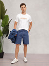 Men's Typography T-Shirt - White