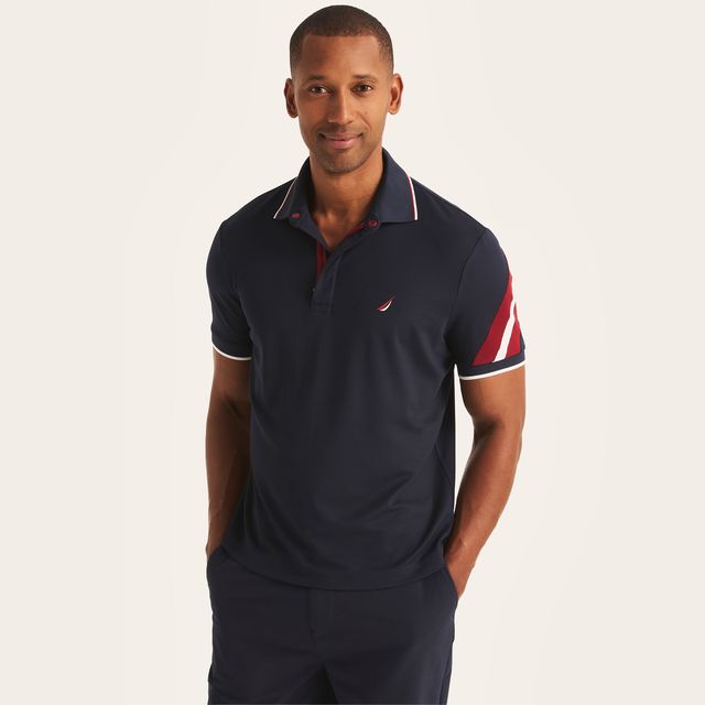 Navtech Sustainably Crafted Classic Fit Colorblock Polo